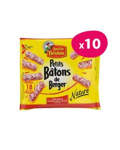 Justin Bridou Nature - 80g (x10)