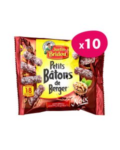 Justin Bridou Noix - 80g (x10)