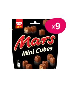 Mars Mini Cube - 150g (x9)