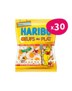 Haribo Oeuf au plat - 120g - Carton de 30 sachets