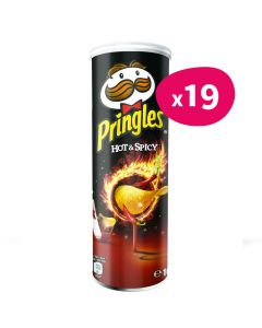 Pringles Hot & Spicy - 175g (x19)