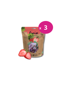 Fraise Kikou You - 3 sachets de 100g