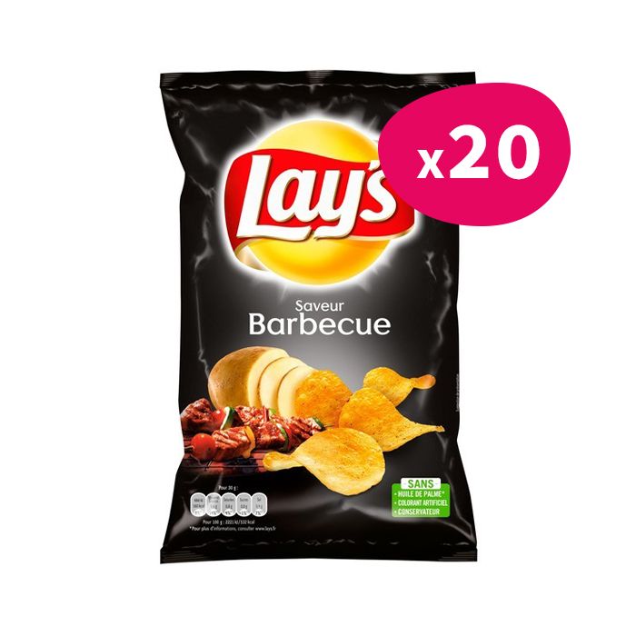 Chips Barbecue Lays en sachet 145g - My Candy Factory