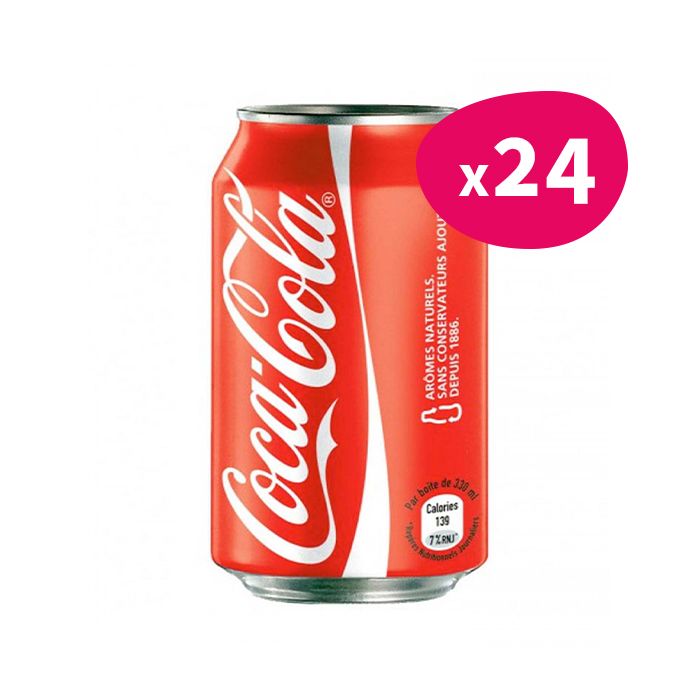 Coca-Cola Zéro en canette 33cl - My Candy Factory