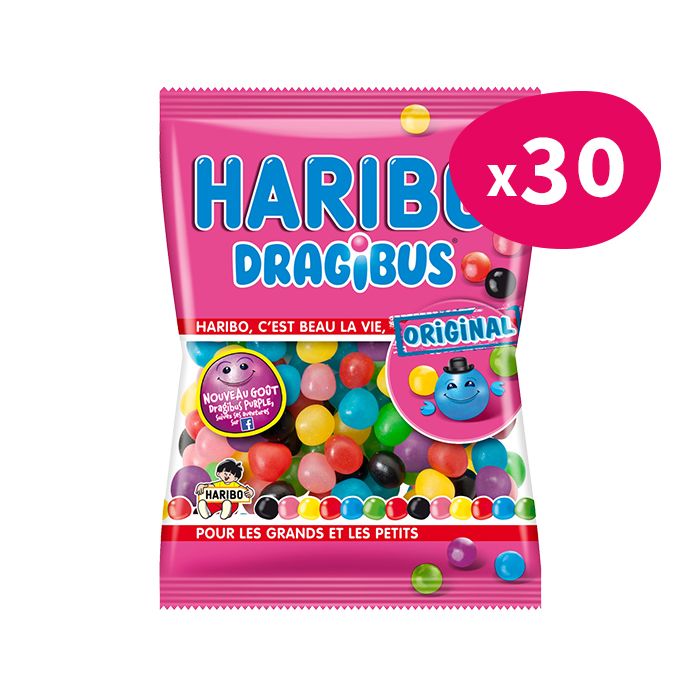 Dragibus Haribo en sachet 120g - My Candy Factory