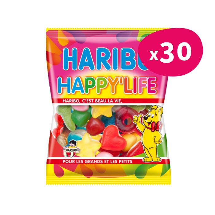 Sachet de bonbons Haribo, confiserie personnalisée, Anniversaire