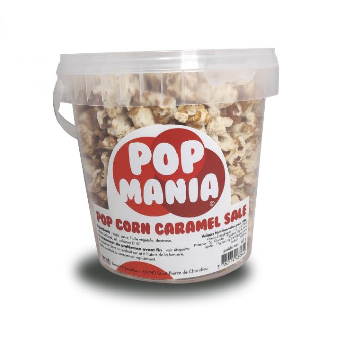 Pop corn Caramel Salé en pot 60g Benoit Ciné Distribution - My Candy Factory