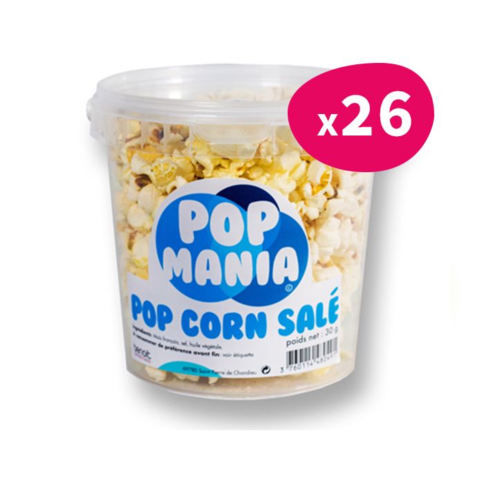 Pop corn salé