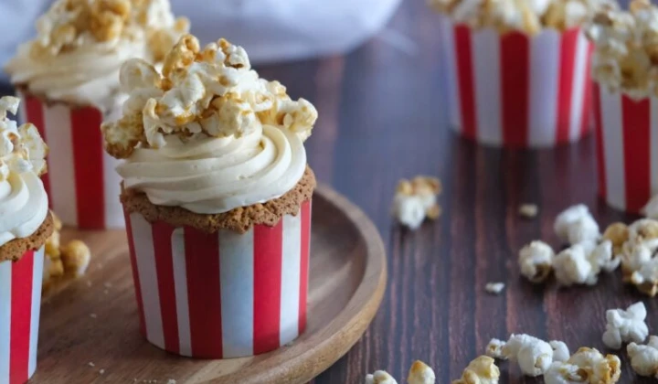 cup cakes au pop corn